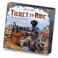 TTR Card Game box