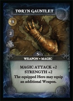 Toryn Gauntlet card