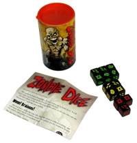 Zombie Dice components